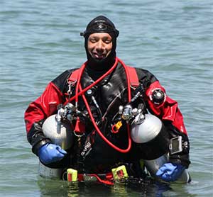 Plongeur Sidemount